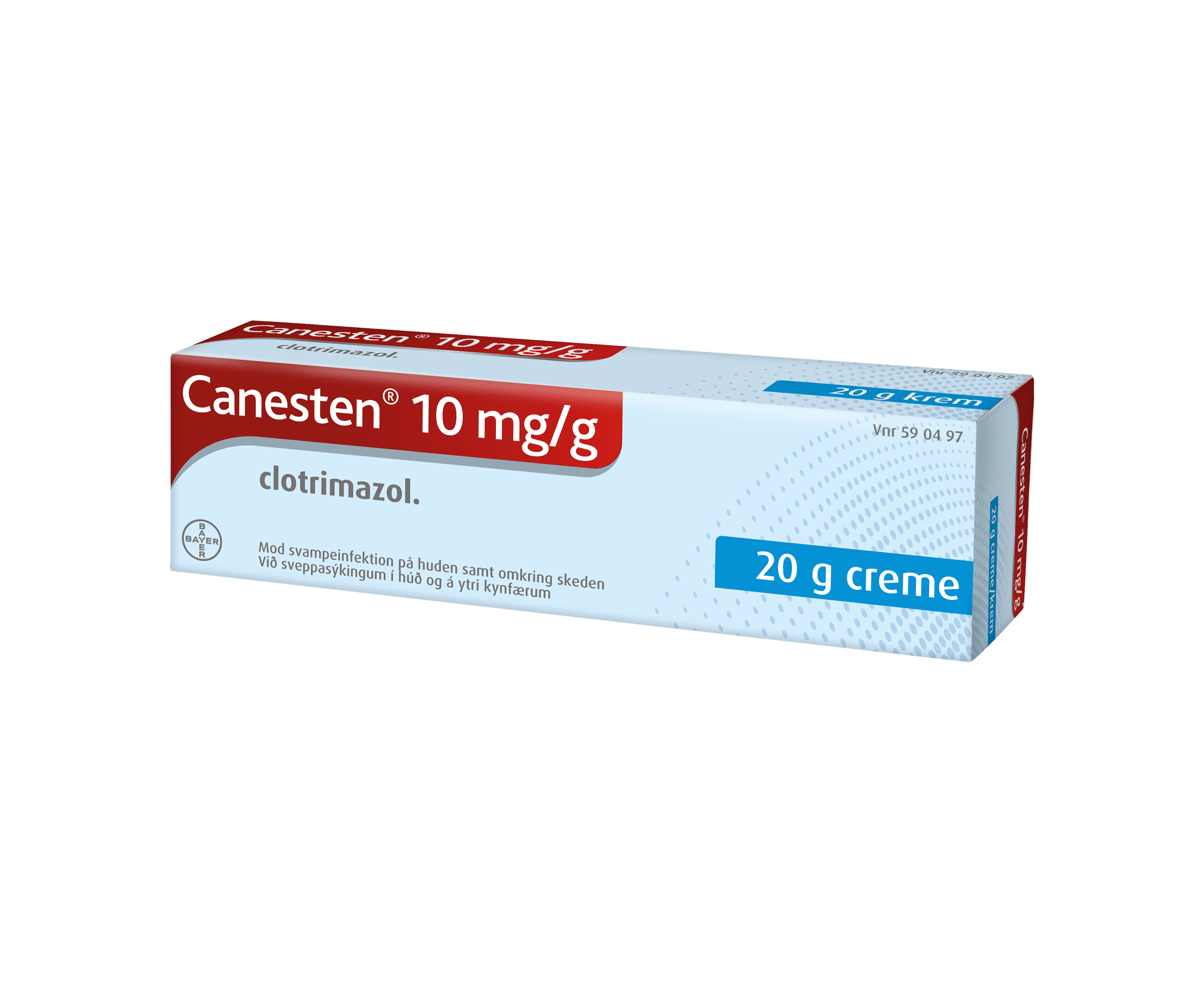 Canesten® clotrimazol mod | Canesten® produkter