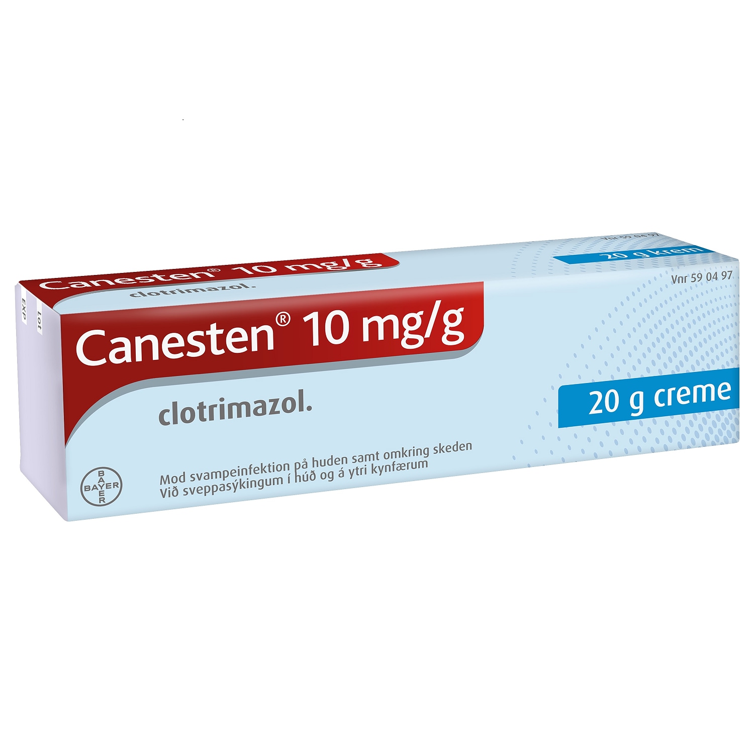 Canesten 20 g Athletes Foot & Vag