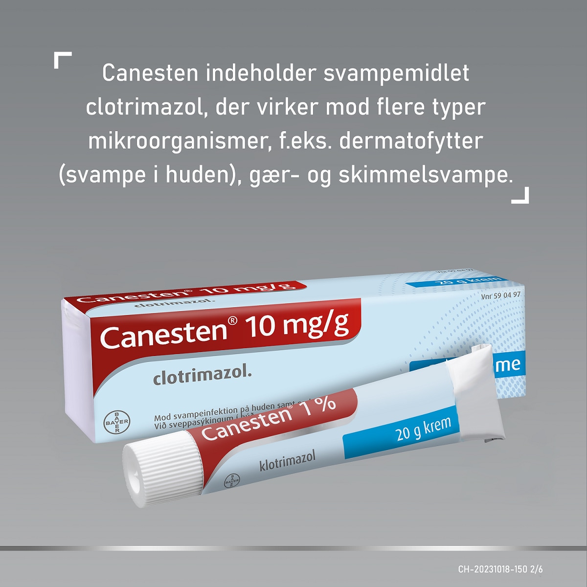 Canesten 20 g Athletes Foot & Vag