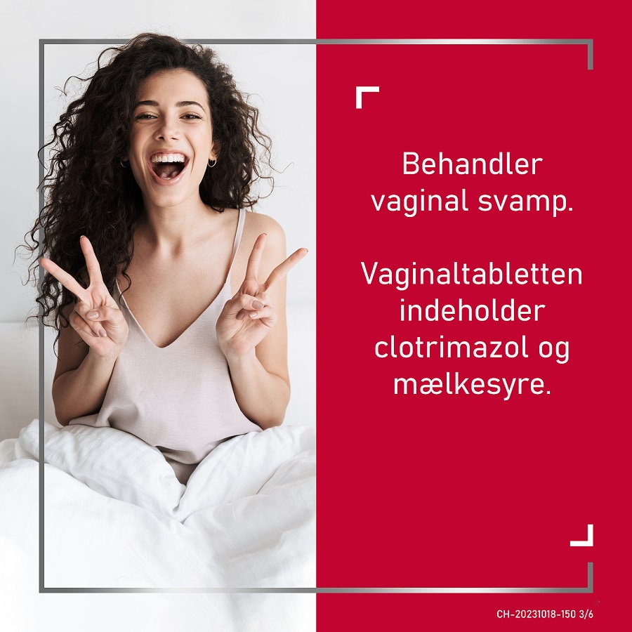 Canesten 100 mg 6 Days Vag Tab DK