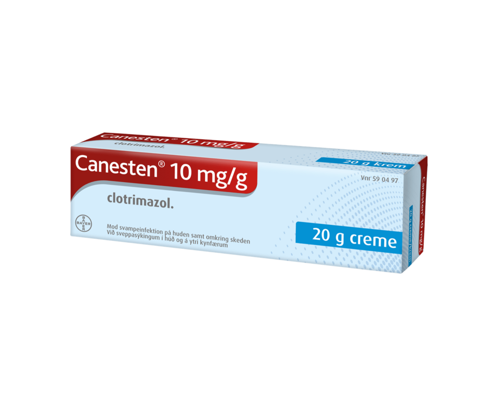 Canesten® creme mod hud og fodsvamp