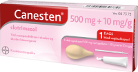 Canesten 1-dags blød vaginalkapsel kombinationspakning